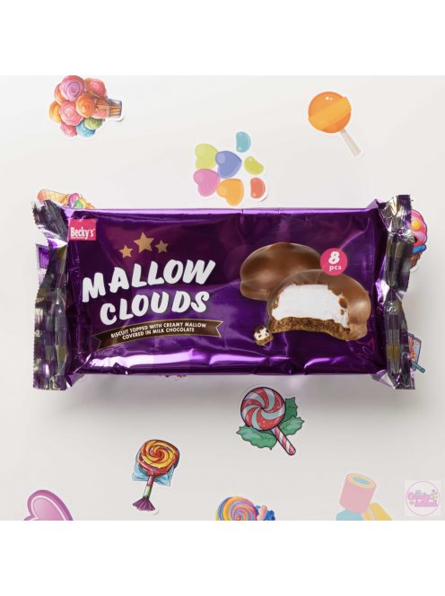 Becky's Mallow Clouds csokoládés mályvacukor 100g