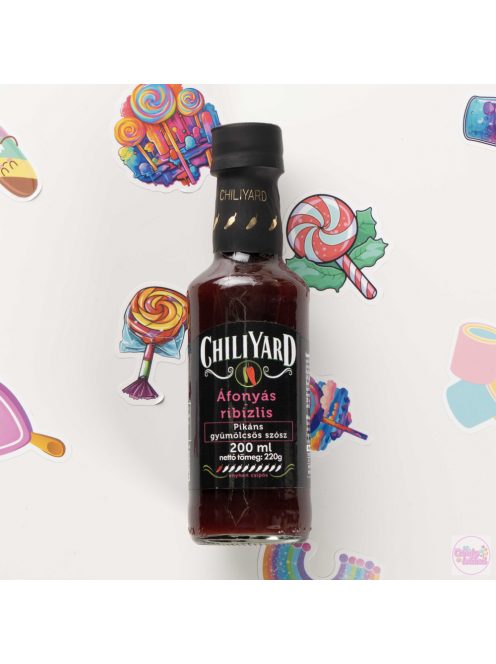 Chiliyard áfonyás - ribizlis fűszeres gyömölcsös szósz 200 ml