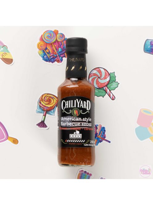 Chiliyard Amercian style Bacon - Marple - Caramel BBQ szósz 200 ml 