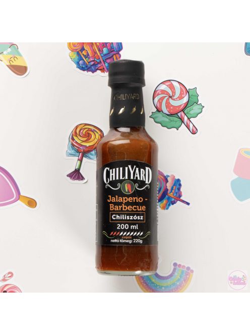 Chiliyard BBQ - jalapeno chili szósz 200 ml