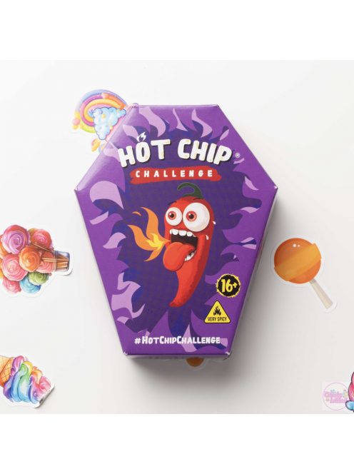 Hot chip challenge - a legerősebb chips 2,5 g