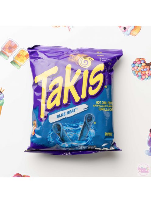 Takis Blue Heat csípős mexikói chips 92g