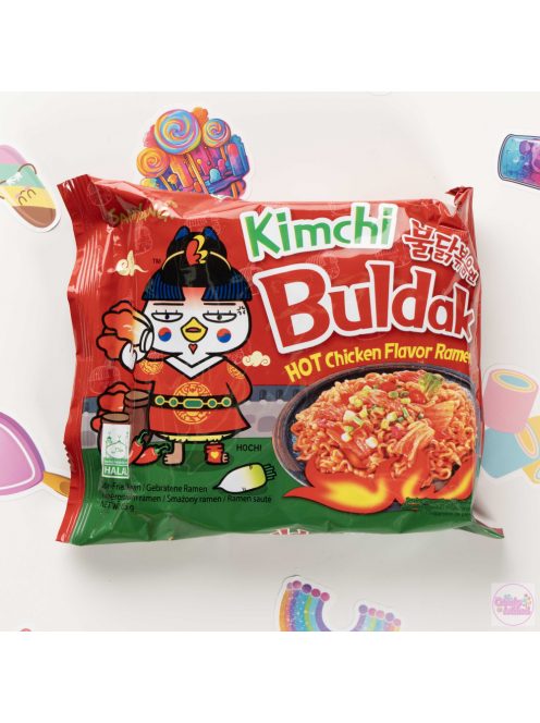  Buldak Kimchi  tüzes csirkés tészta 135g